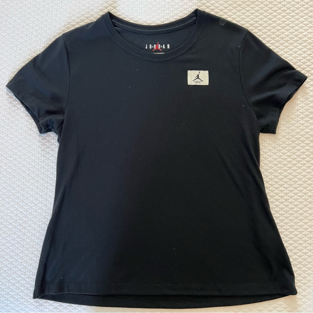 Air Jordan Classic Black Slim Fit Tshirt • Large